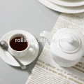 Hotel & restaurant white porcelain plate, Microwave safe crockery plates, Italian Design Restaurant Crockery